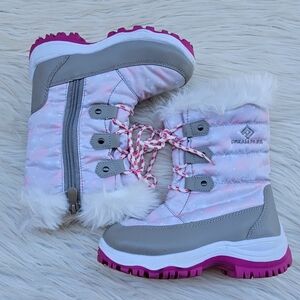Girl's Winter Snow Boots Size 13